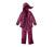 Veste cassis avec imprimé intégral de cœurs blancs<br>Pantalon cassis