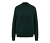 Pull en maille avec col montant, vert foncé - Vert foncé