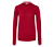 Pull en maille fine avec de la laine mérinos, rouge - Rouge