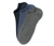 3 paires de socquettes de sport, bleu et gris