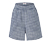 Short tissé à carreaux