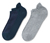 2 paires de socquettes fonctionnelles unisexes