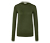Pull en maille fine avec de la laine mérinos, verte - Vert olive