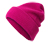 Bonnet en maille pour femme, rose