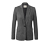 Blazer tissé aspect chevrons