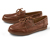 Chaussures bateau en cuir
