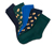 5 paires de chaussettes, bonhomme en pain d'épices