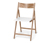 Chaise pliable en bois de frêne certifié FSC®