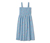Robe à bretelles en coton bio
