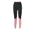 Legging de sport 7/8, noir-rose