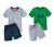 2 pyjamas courts en coton bio