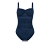 Maillot de bain modelant, bleu