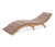 Chaise longue ondulée et pliable « Lenja »