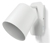 Lampe murale en métal, blanche