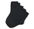 5 paires de chaussettes, noires