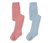 2 collants pour tout-petits, roses/bleu clair