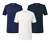 3 t-shirts à encolure ronde