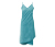 Robe-drap de bain, turquoise