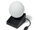 Lampe de table « globe en verre »