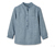 Blouse NAH/STUDIO | Mélange de coton et de lin, Ocean, Sake - Ocean Blue