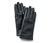 Gants en cuir avec imprimé floqué