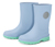 Kaki<br>Semelle bleu clair
