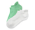 2 paires de socquettes de sport, blanc/vert