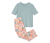 Pyjama, pantalon avec imprimé floral intégral