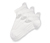 3 paires de chaussettes de course professionnelles, blanches