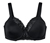 Soutien-gorge minimiseur, noir