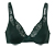 Soutien-gorge à armatures, vert foncé