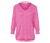 Blouse imprimée, rose vif