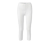 Legging court avec bord en dentelle, blanc