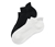 2 paires de socquettes de sport, noir/blanc