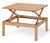 Table basse « Lenja » avec plateau de table réglable en hauteur
