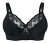 Soutien-gorge minimiseur, noir