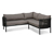 Coin lounge « Jara » avec tressage textile