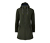 Manteau softshell à capuche, vert olive 