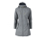 Manteau softshell à capuche, gris chiné
