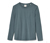 Longsleeve NAH/STUDIO | coton durable, stone blue - Stone Blue