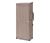 Grande armoire de jardin « Jonte » avec étagère latérale repliable en hauteur
