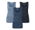 Bleu clair, bleu, gris