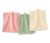 3 lingettes cosmétiques en microfibre
