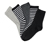 5 paires de chaussettes, gris-noir-blanc