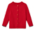 Jaquette en maille, rouge