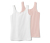 1x rose, 1x blanc