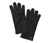 Gants en polaire tricotée, anthracite chiné - Anthracite chiné
