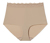 Culotte taille haute, beige