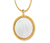 Chaîne avec pendentif nacré