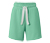 Short de sport molletonné, vert clair